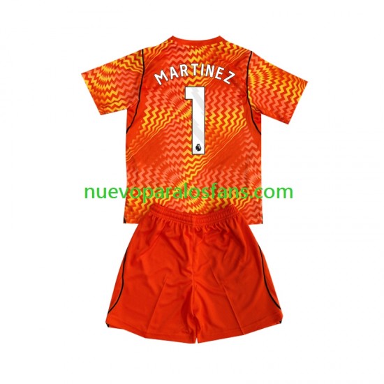 Camiseta de Fútbol Chelsea Emiliano Martinez 1 Portero Niño Exterior 2026-2027 Manga Corta
