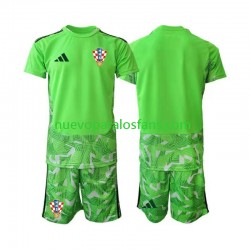Camiseta de Fútbol Croacia Portero Niño Casa 2026-2027 Manga Corta