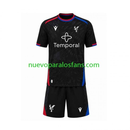 Camiseta de Fútbol Crystal Palace Niño Exterior 2026-2027 Manga Corta