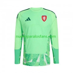 Camiseta de Fútbol República Checa Portero Hombre Casa 2026-2027 Manga Larga