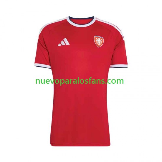 Camiseta de Fútbol República Checa Hombre Casa 2026-2027 Manga Corta