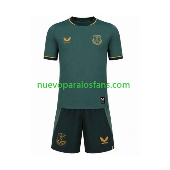 Camiseta de Fútbol Everton Niño Tercera 2026-2027 Manga Corta