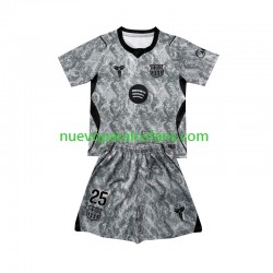 Camiseta de Fútbol FC Barcelona Dominik Livakovic 25 Portero Niño Exterior 2026-2027 Manga Corta