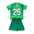 Camiseta de Fútbol FC Barcelona Dominik Livakovic 25 Portero Niño Casa 2026-2027 Manga Corta