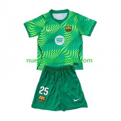 Camiseta de Fútbol FC Barcelona Dominik Livakovic 25 Portero Niño Casa 2026-2027 Manga Corta