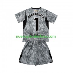 Camiseta de Fútbol FC Barcelona Joan Garcia 1 Portero Niño Exterior 2026-2027 Manga Corta