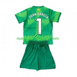 Camiseta de Fútbol FC Barcelona Joan Garcia 1 Portero Niño Casa 2026-2027 Manga Corta