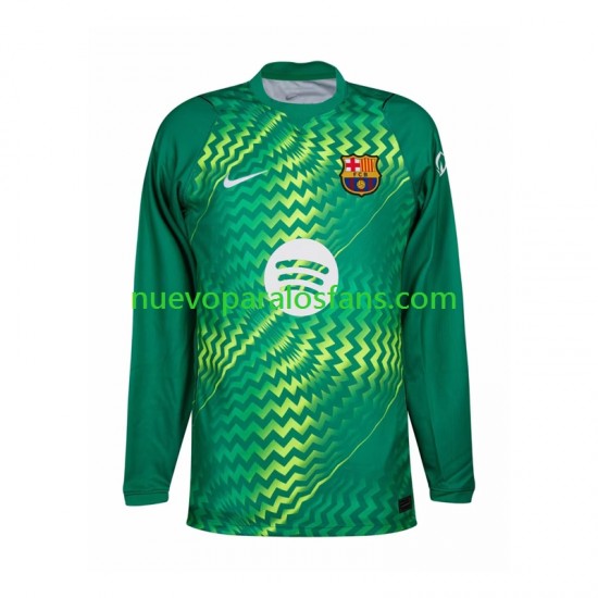 Camiseta de Fútbol FC Barcelona Portero Hombre Casa 2026-2027 Manga Larga