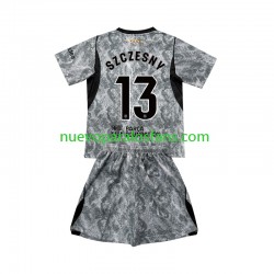 Camiseta de Fútbol FC Barcelona Wojciech Szczesny 13 Portero Niño Exterior 2026-2027 Manga Corta