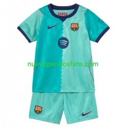 Camiseta de Fútbol FC Barcelona Niño Tercera 2026-2027 Manga Corta
