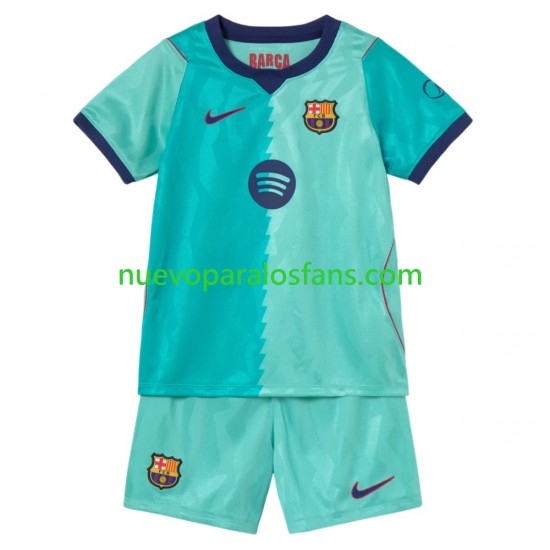 Camiseta de Fútbol FC Barcelona Niño Tercera 2026-2027 Manga Corta
