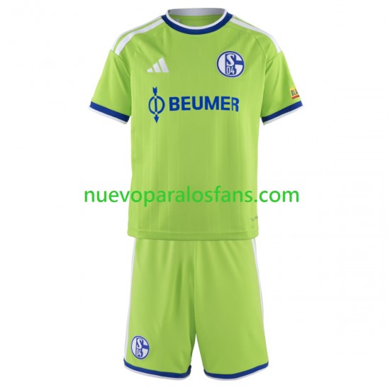 Camiseta de Fútbol FC Schalke 04 Niño Tercera 2026-2027 Manga Corta