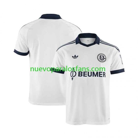 Camiseta de Fútbol FC Schalke 04 Hombre Exterior 2026-2027 Manga Corta