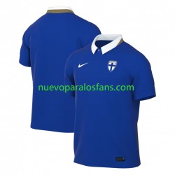 Camiseta de Fútbol Finlandia Hombre Exterior 2026 Manga Corta