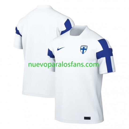 Camiseta de Fútbol Finlandia Hombre Casa 2026 Manga Corta