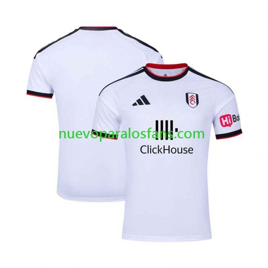 Camiseta de Fútbol Fullham Hombre Casa 2026-2027 Manga Corta