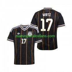 Camiseta de Fútbol Alemania Florian Wirtz 17 Hombre Tercera Copa Mundial 2026 Manga Corta