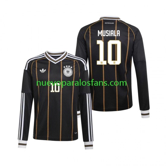 Camiseta de Fútbol Alemania Jamal Musiala 10 Hombre Tercera Copa Mundial 2026 Manga Larga
