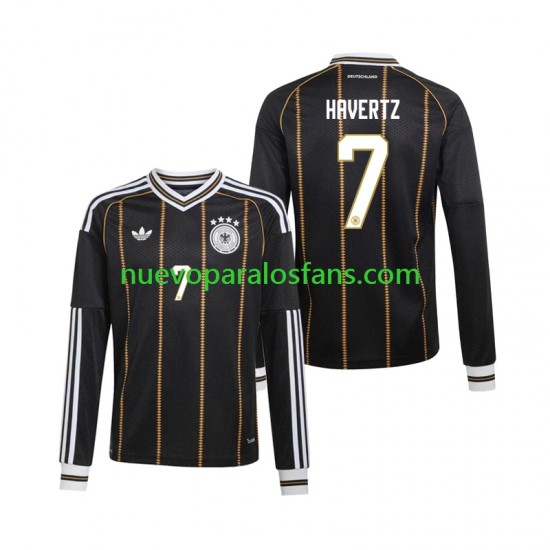 Camiseta de Fútbol Alemania Kai Havertz 7 Hombre Tercera Copa Mundial 2026 Manga Larga