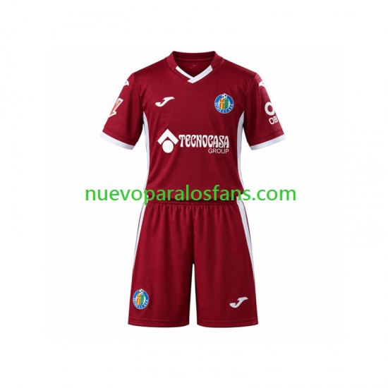 Camiseta de Fútbol Getafe CF Niño Exterior 2026-2027 Manga Corta
