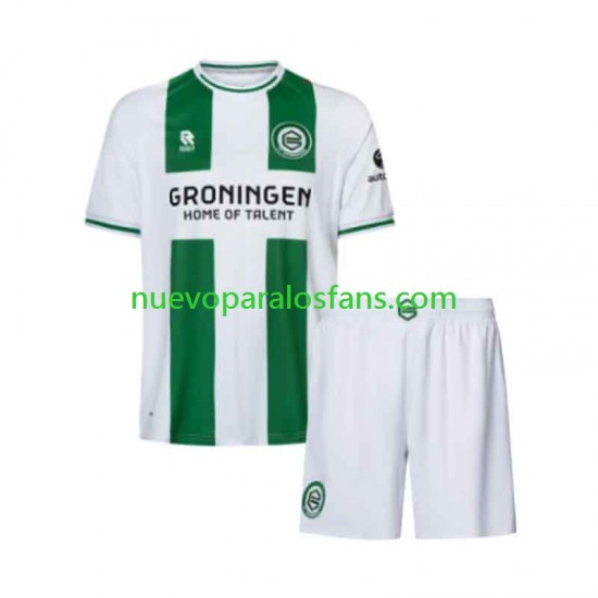 Camiseta de Fútbol Groningen Niño Casa 2026-2027 Manga Corta