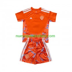 Camiseta de Fútbol Leeds United Portero Niño Cuarto 2026-2027 Manga Corta