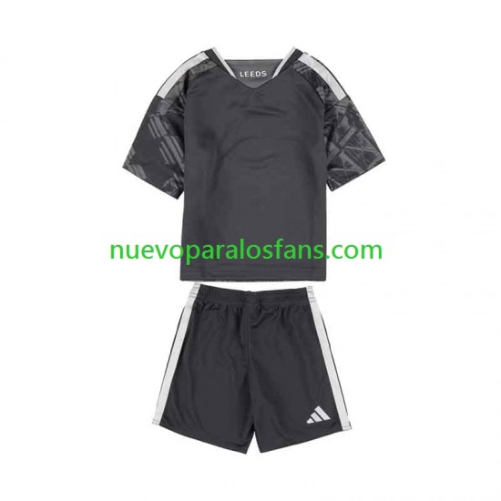 Camiseta de Fútbol Leeds United Niño Tercera 2026-2027 Manga Corta
