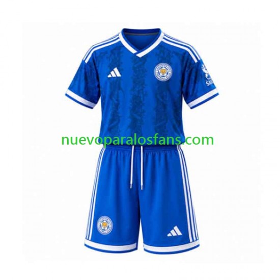Camiseta de Fútbol Leicester City Niño Casa 2026-2027 Manga Corta