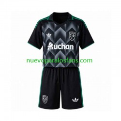 Camiseta de Fútbol Lens Niño Exterior 2026-2027 Manga Corta