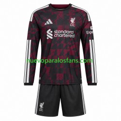 Camiseta de Fútbol Liverpool Niño Tercera 2026-2027 Manga Larga