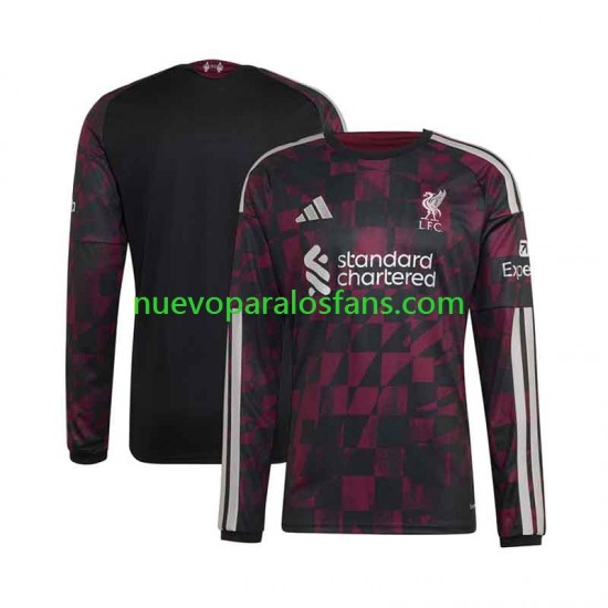 Camiseta de Fútbol Liverpool Hombre Tercera 2026-2027 Manga Larga