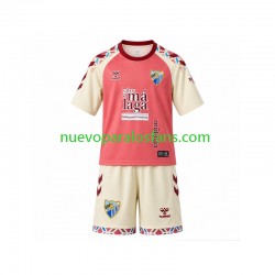Camiseta de Fútbol Málaga CF Niño Exterior 2026-2027 Manga Corta