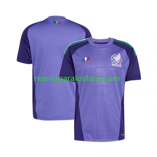 Camiseta de Fútbol México Portero Hombre Exterior 2026 Manga Corta