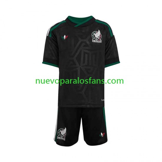 Camiseta de Fútbol México Niño Tercera 2026 Manga Corta