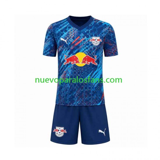 Camiseta de Fútbol RB Leipzig Niño Tercera 2026-2027 Manga Corta