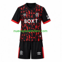 Camiseta de Fútbol Rangers Niño Tercera 2026-2027 Manga Corta