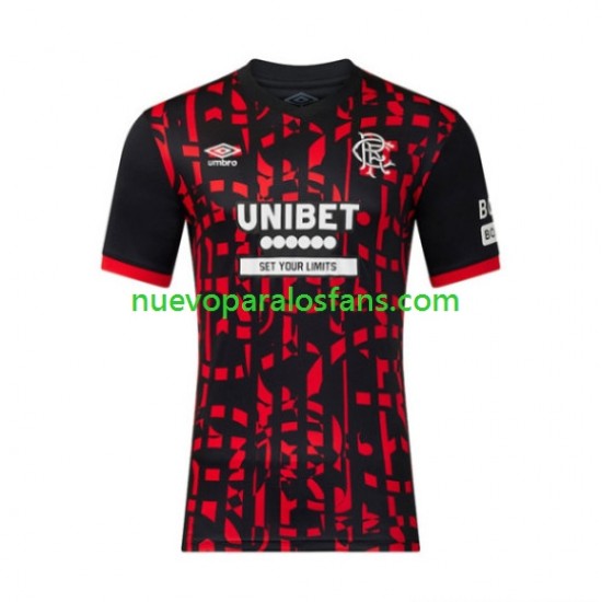 Camiseta de Fútbol Rangers Hombre Tercera 2026-2027 Manga Corta