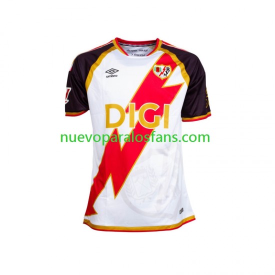 Camiseta de Fútbol Rayo Vallecano Hombre Casa 2026-2027 Manga Corta