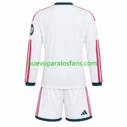 Camiseta de Fútbol Real Madrid Niño Casa 2026-2027 Manga Larga