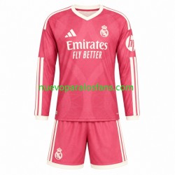 Camiseta de Fútbol Real Madrid Niño Tercera 2026-2027 Manga Larga