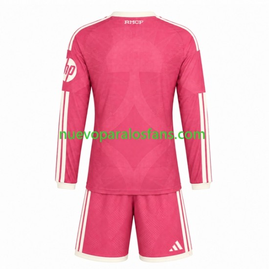 Camiseta de Fútbol Real Madrid Niño Tercera 2026-2027 Manga Larga