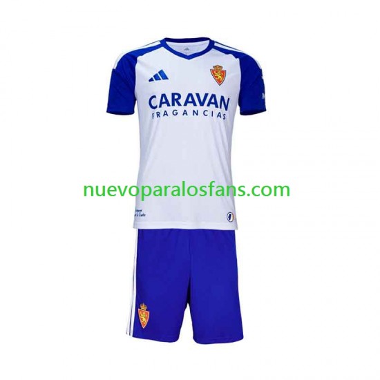 Camiseta de Fútbol Real Zaragoza Niño Casa 2026-2027 Manga Corta