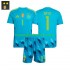 Camiseta de Fútbol España David Raya 1 Portero Niño Casa 2026-2027 Manga Corta