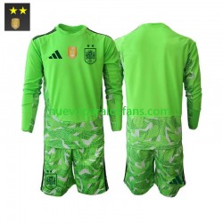 Camiseta de Fútbol España Portero Niño Tercera 2026-2027 Manga Larga