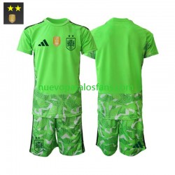 Camiseta de Fútbol España Portero Niño Tercera 2026-2027 Manga Corta