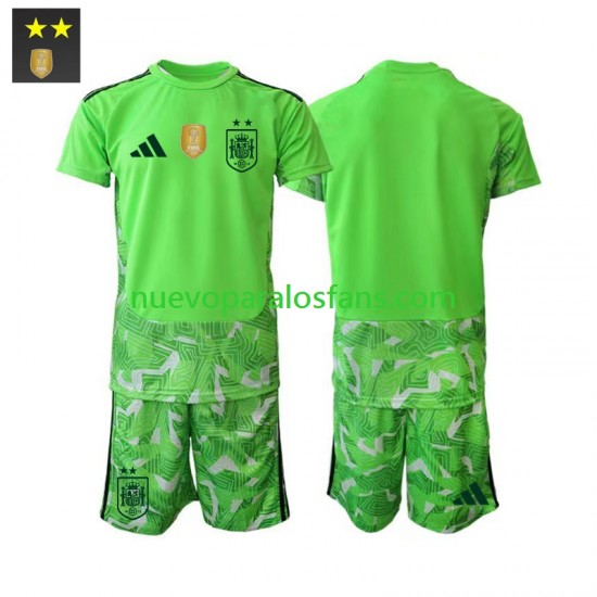 Camiseta de Fútbol España Portero Niño Tercera 2026-2027 Manga Corta