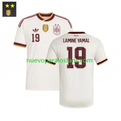 Camiseta de Fútbol España Lamine Yamal 19 Hombre Exterior 2026-2027 Manga Corta