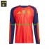 Camiseta de Fútbol España Hombre Casa 2026-2027 Manga Larga