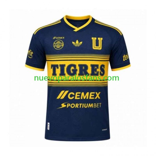 Camiseta de Fútbol Tigres UANL Hombre Exterior 2026-2027 Manga Corta