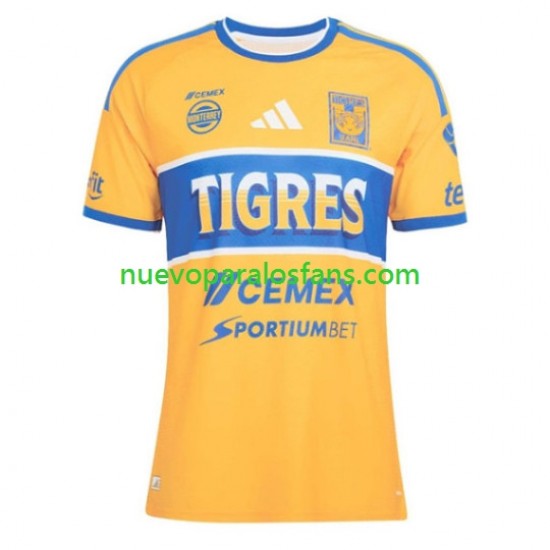 Camiseta de Fútbol Tigres UANL Hombre Casa 2026-2027 Manga Corta